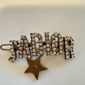 Authentic Dior J’adior hair barrette